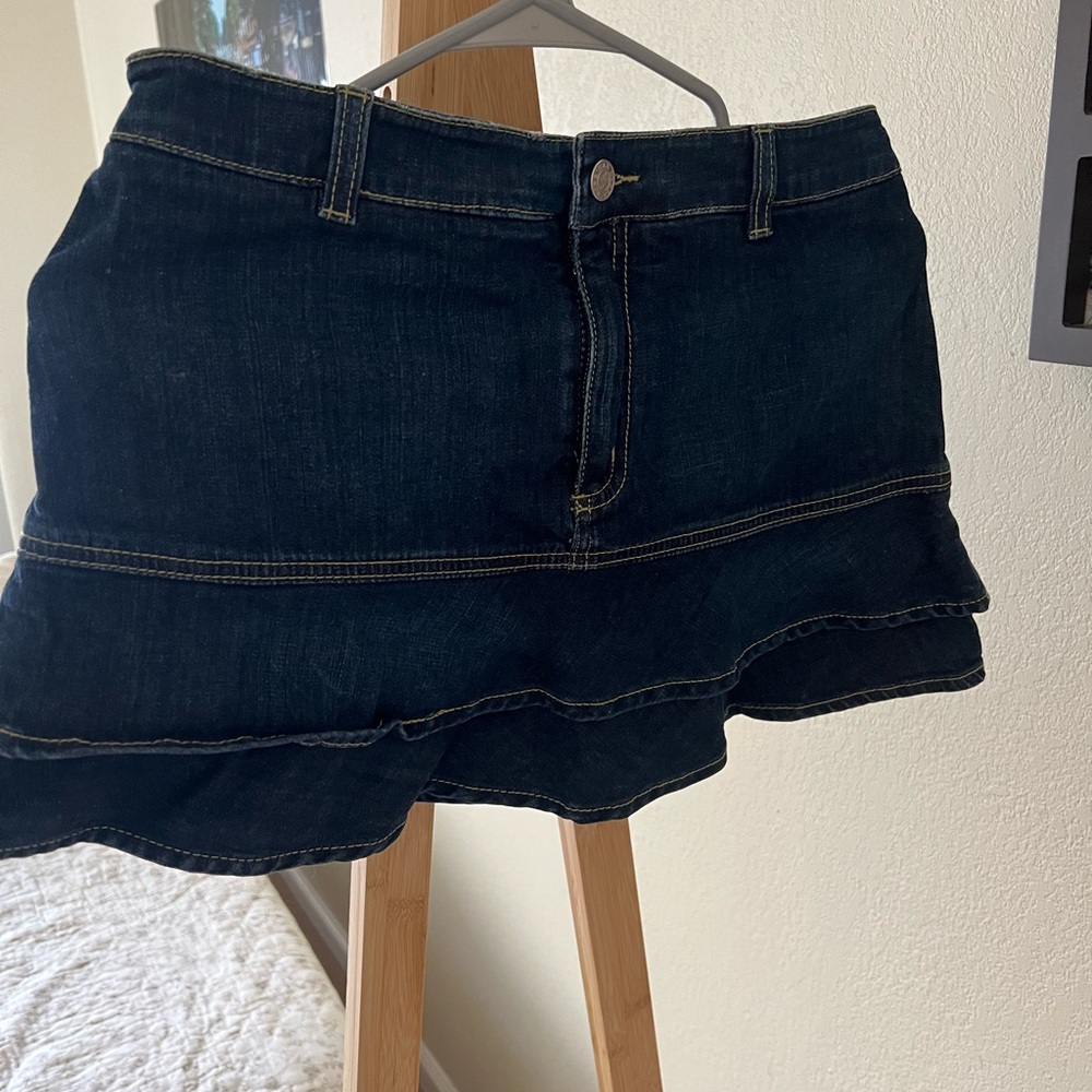 Denim Mini Skirt